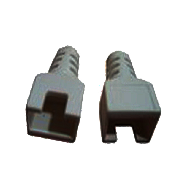 Protector RJ45 tipo Amp gris