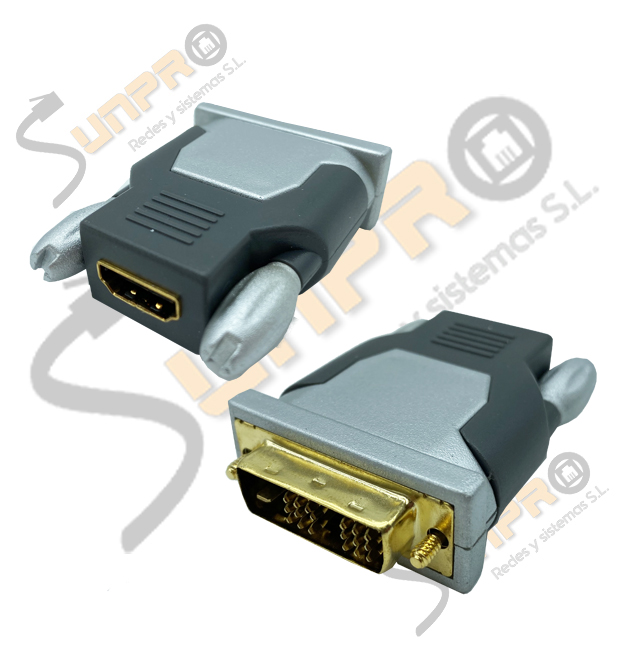 Adaptador HDMI tipo A H/DVI-D 24+1 M