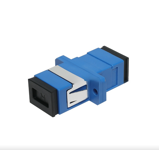 Adaptador SC-UPC Simplex monomodo azul