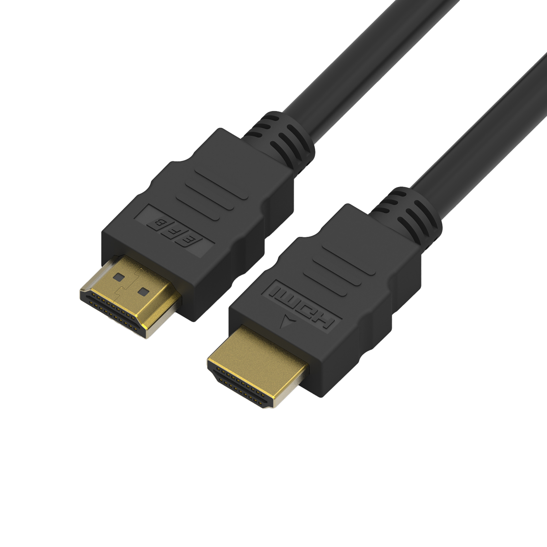 Cable HDMI Ethernet 4K30Hz tipo A M/M 3m. negro