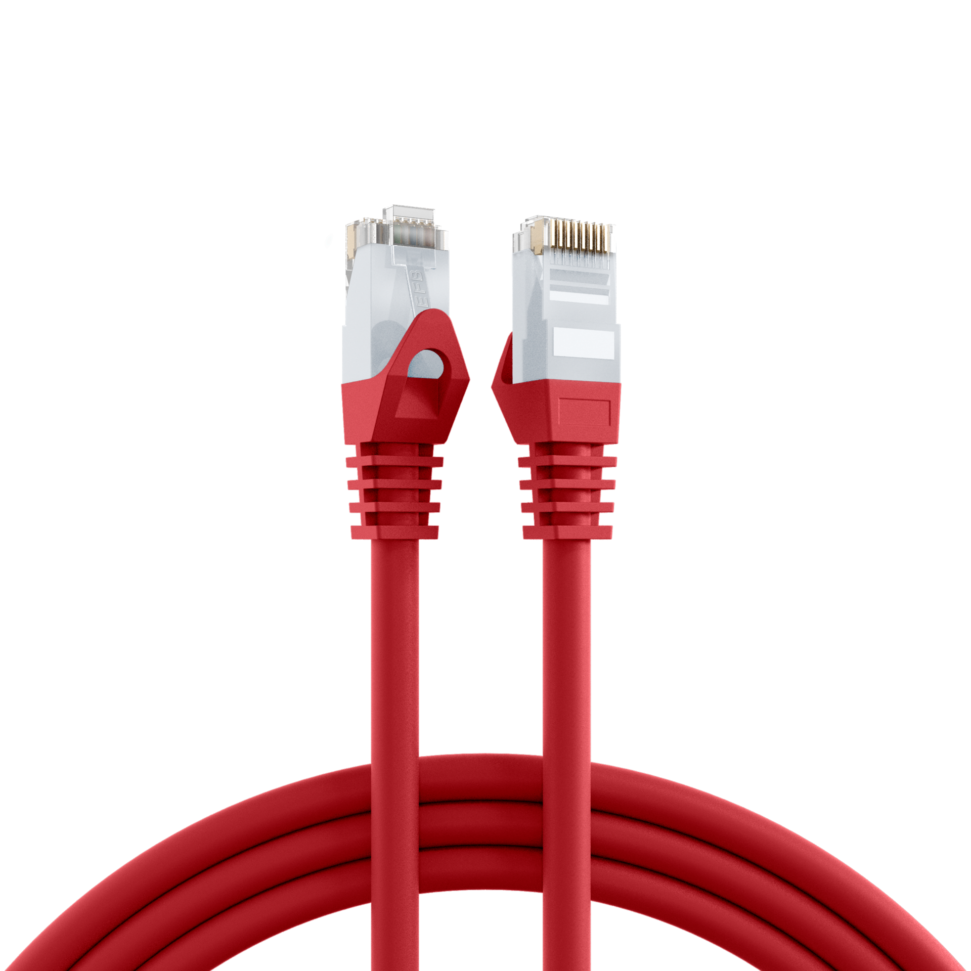 Latiguillo Cat. 6 UTP LSZH 0,5m. rojo