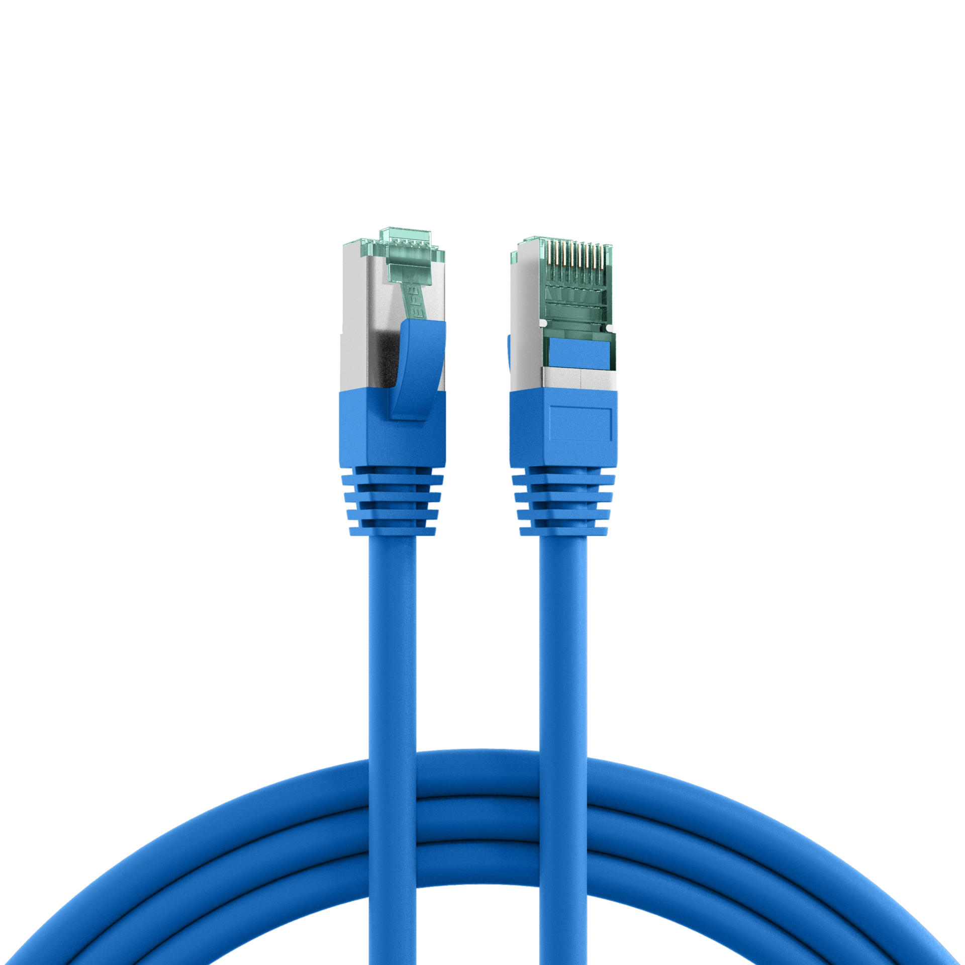 Latiguillo SFTP Cat. 6A LSZH 50m azul