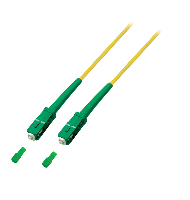 Latiguillo IDEAL SC APC/SC APC Simplex SM 1.9mm 35m