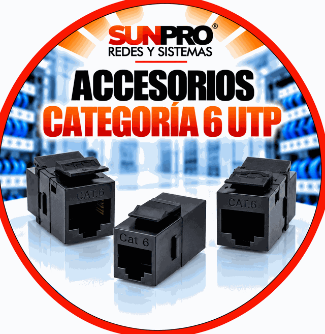 ACCESORIOS CATEGORÍA 6 UTP