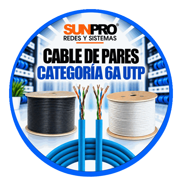 CABLE DE PARES CATEGORÍA 6A UTP
