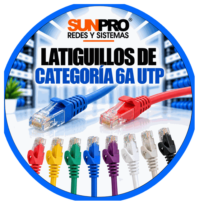 LATIGUILLOS DE CATEGORÍA 6A UTP