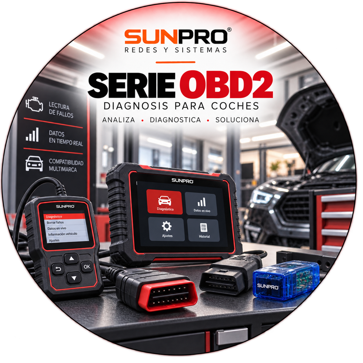 SERIE OBD2 DIAGNOSIS PARA COCHES