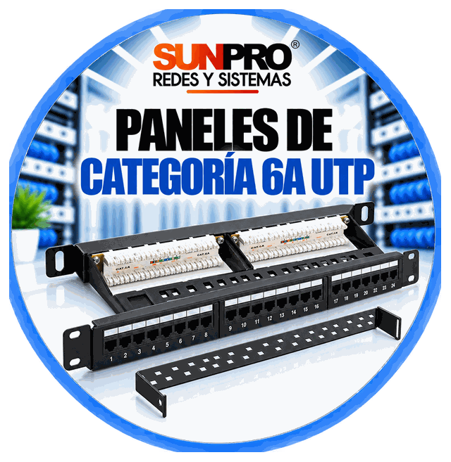 PANELES DE CATEGORÍA 6A UTP