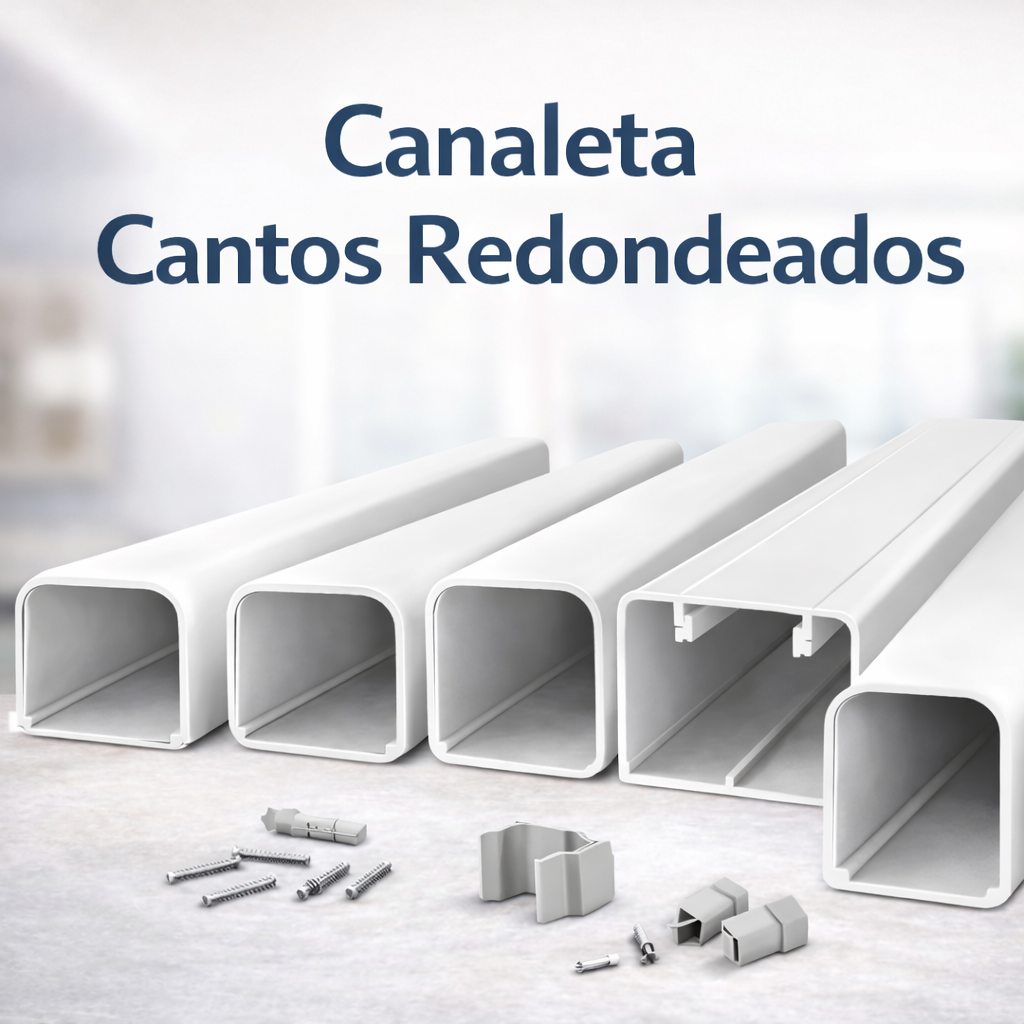 CANALETA CANTOS REDONDEADOS