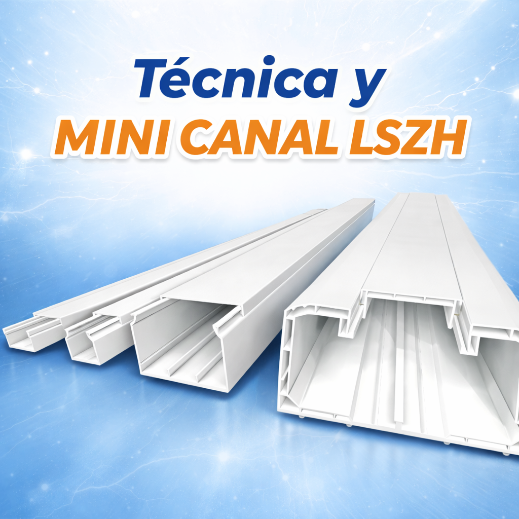 TECNICA Y MINI CANAL LSZH