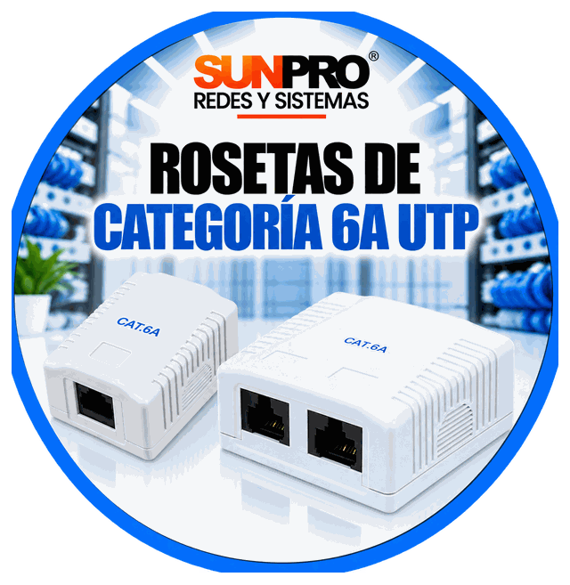 ROSETAS DE CATEGORÍA 6A UTP