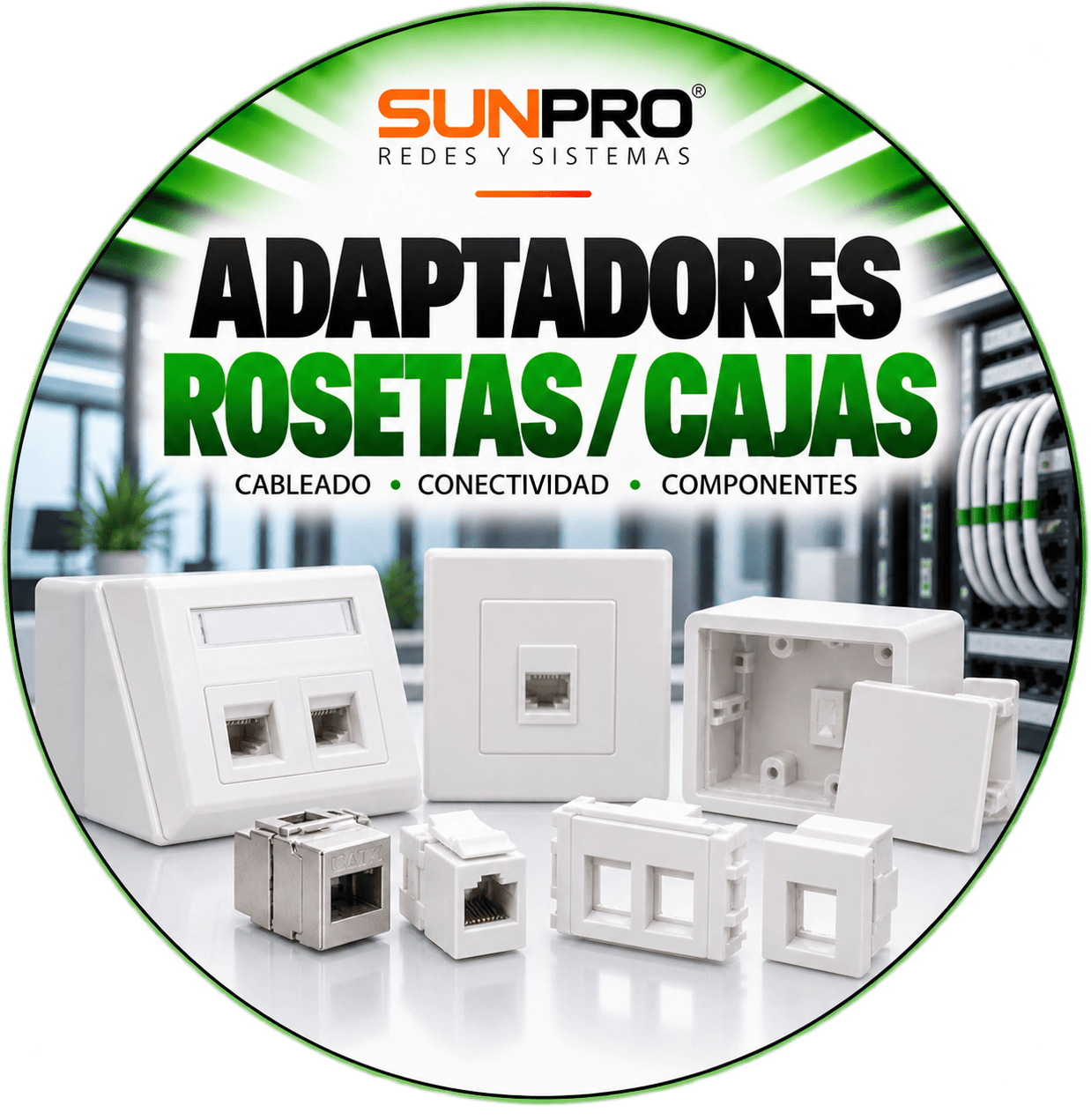 ADAPTADORES/ ROSETAS/ CAJAS
