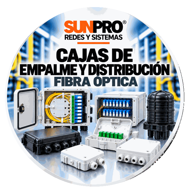 CAJAS DE EMPALME Y DISTRIBUCIÓN FIBRA ÓPTICA