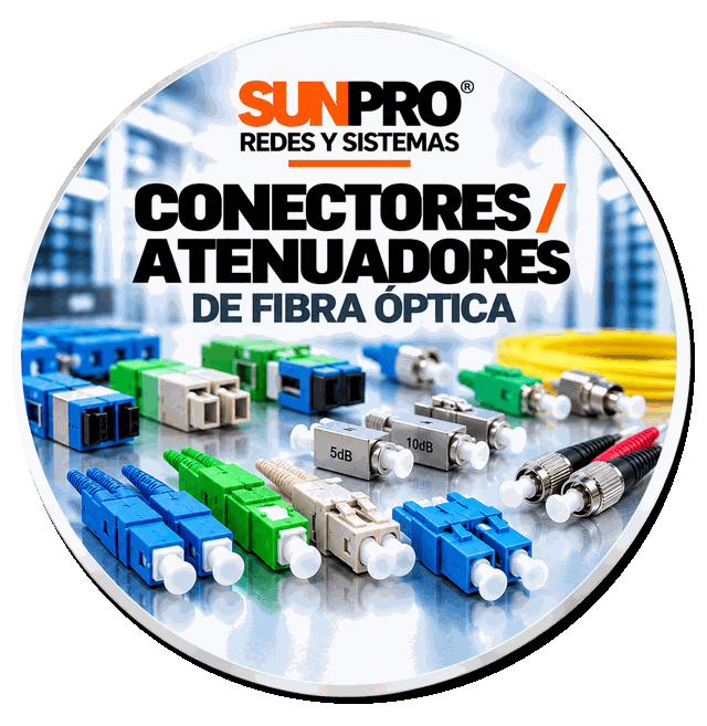 CONECTORES/ ATENUADORES FIBRA ÓPTICA