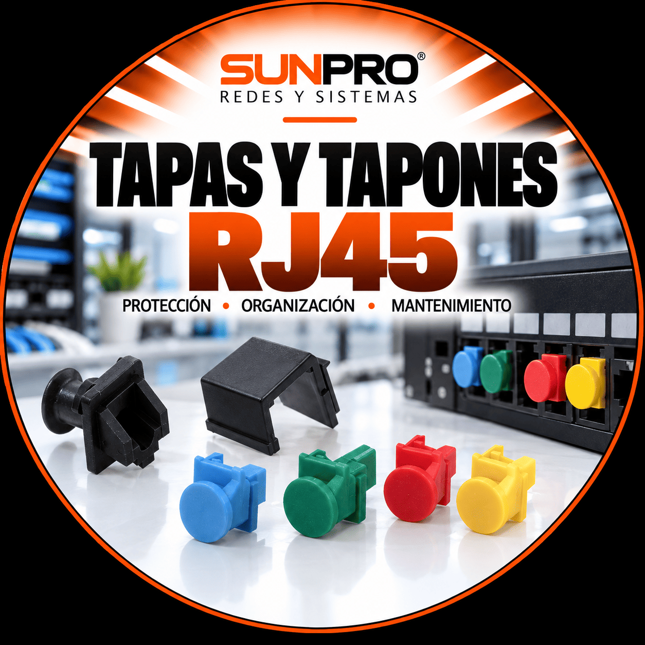 TAPAS Y TAPONES RJ45